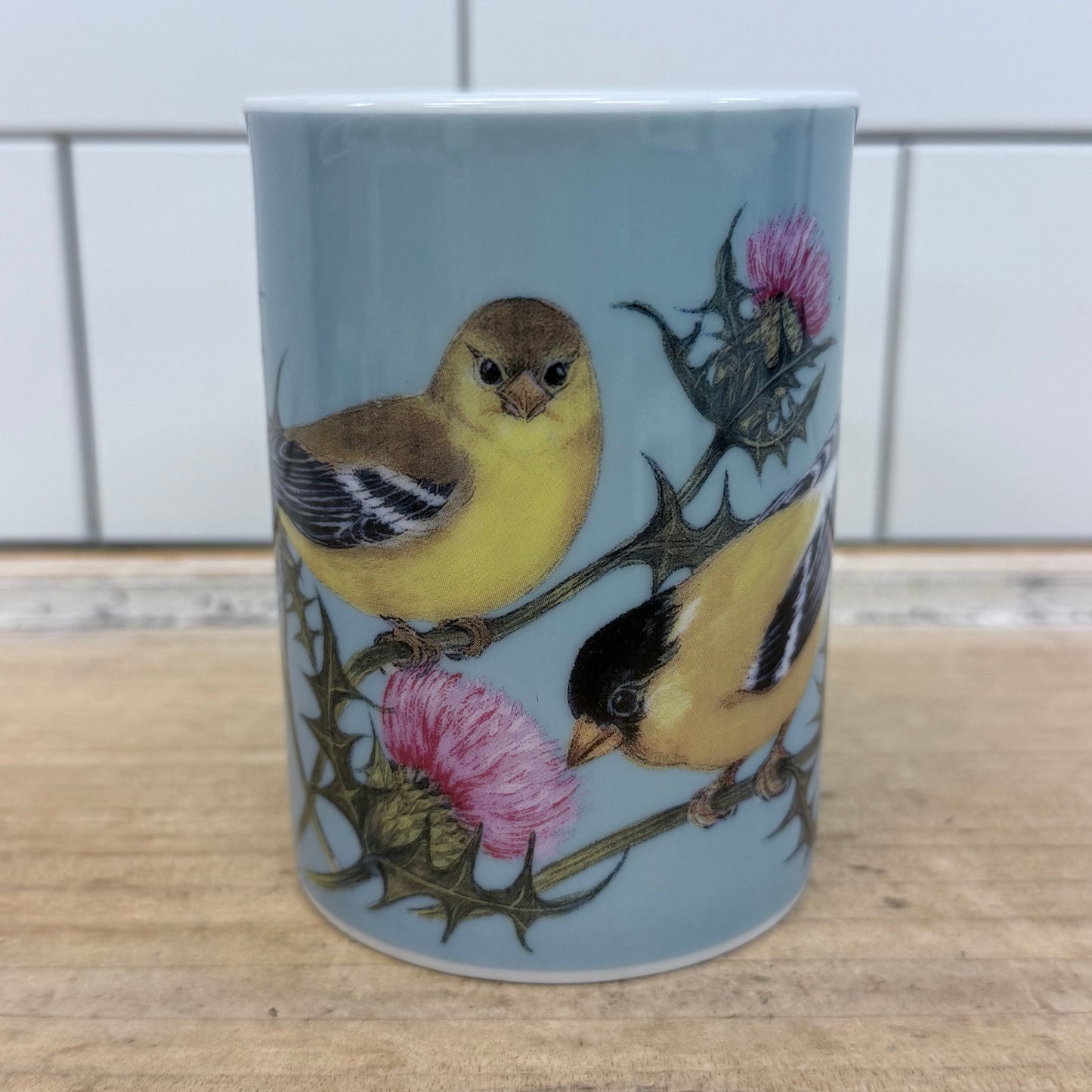 Inhesion Garden Birds Mug Set of 7 by Maria Ryan Porcelain