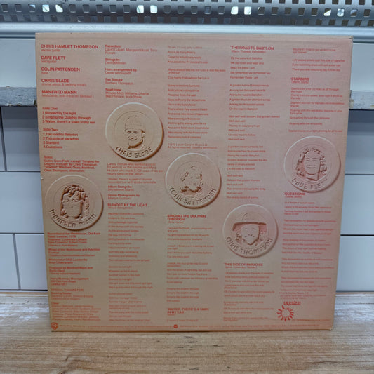 Manfred Mann Earth Band Roaring Silence Vinyl LP Record 1976