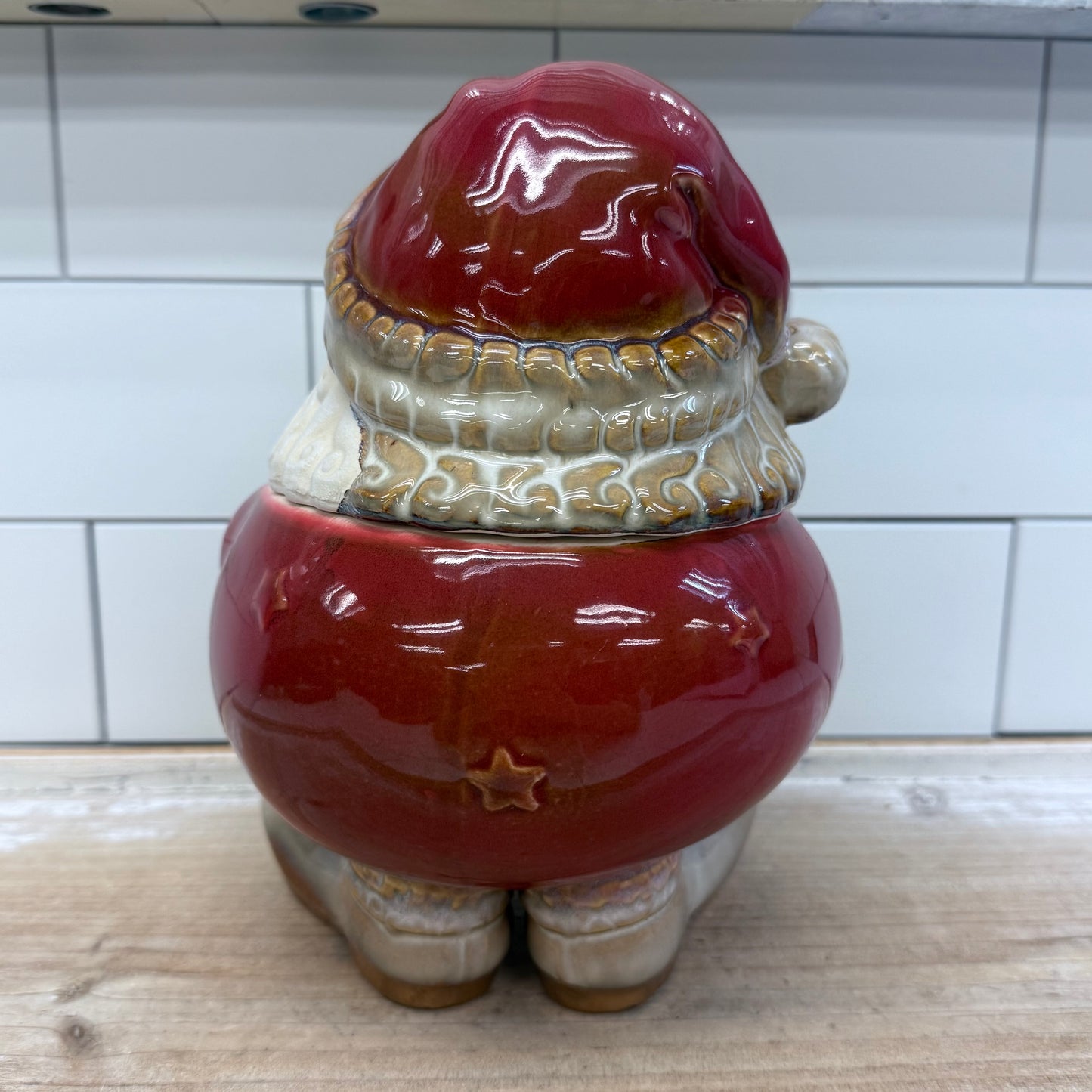 Santa Claus Cookie Jar, Ceramic