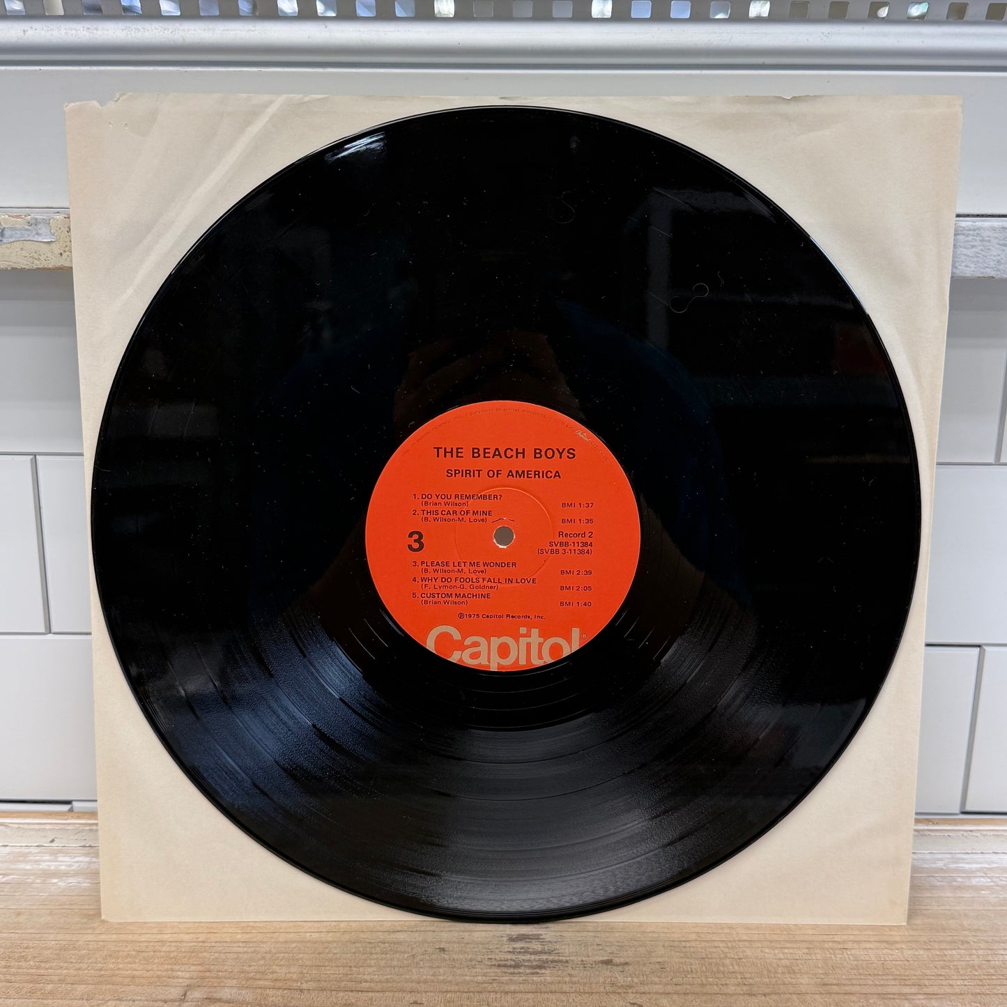 The Beach Boys Spirit of America Double LP 1975 #SVBB-11384