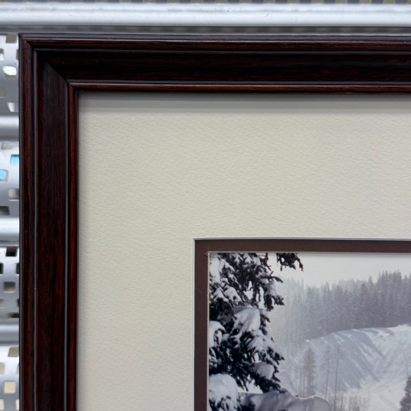 Vail Colorado Ski Slopes Signed Framed Photograph