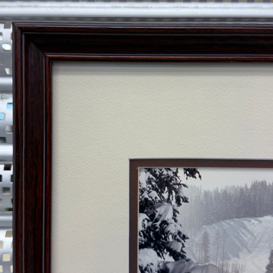 Vail Colorado Ski Slopes Signed Framed Photograph