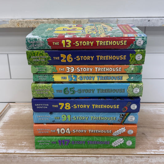 Andy Griffiths Treehouse Series Lot 9 First Edition Books