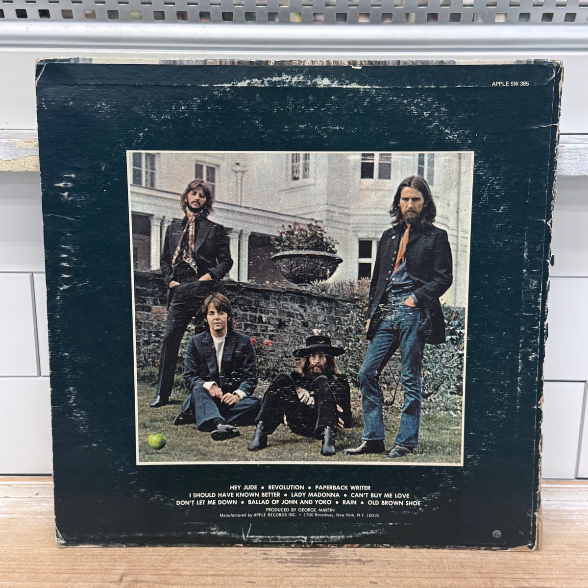 The Beatles Hey Jude Vinyl Record, 1970 – Apple SW-385