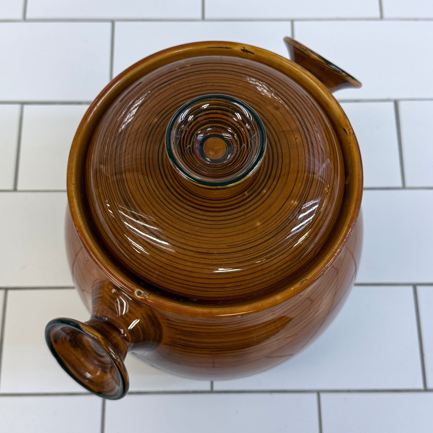Brittany Nasco French Stoneware Bean Pot Crock Oven Proof