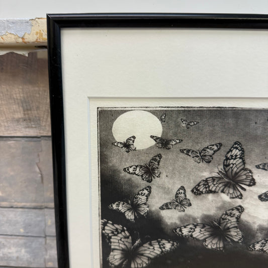 Mary Kade Magical Invasion Framed Etching Print, Signed