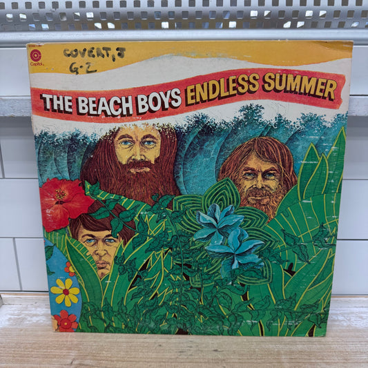 Beach Boys Endless Summer 1974 Double Vinyl LP w Poster