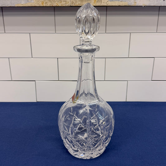 Gorham King Edward Cut Crystal Decanter with Stopper
