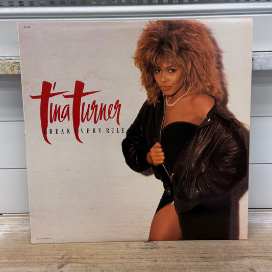 Tina Turner Break Every Rule Vinyl Record LP 1986 #PJ-12530
