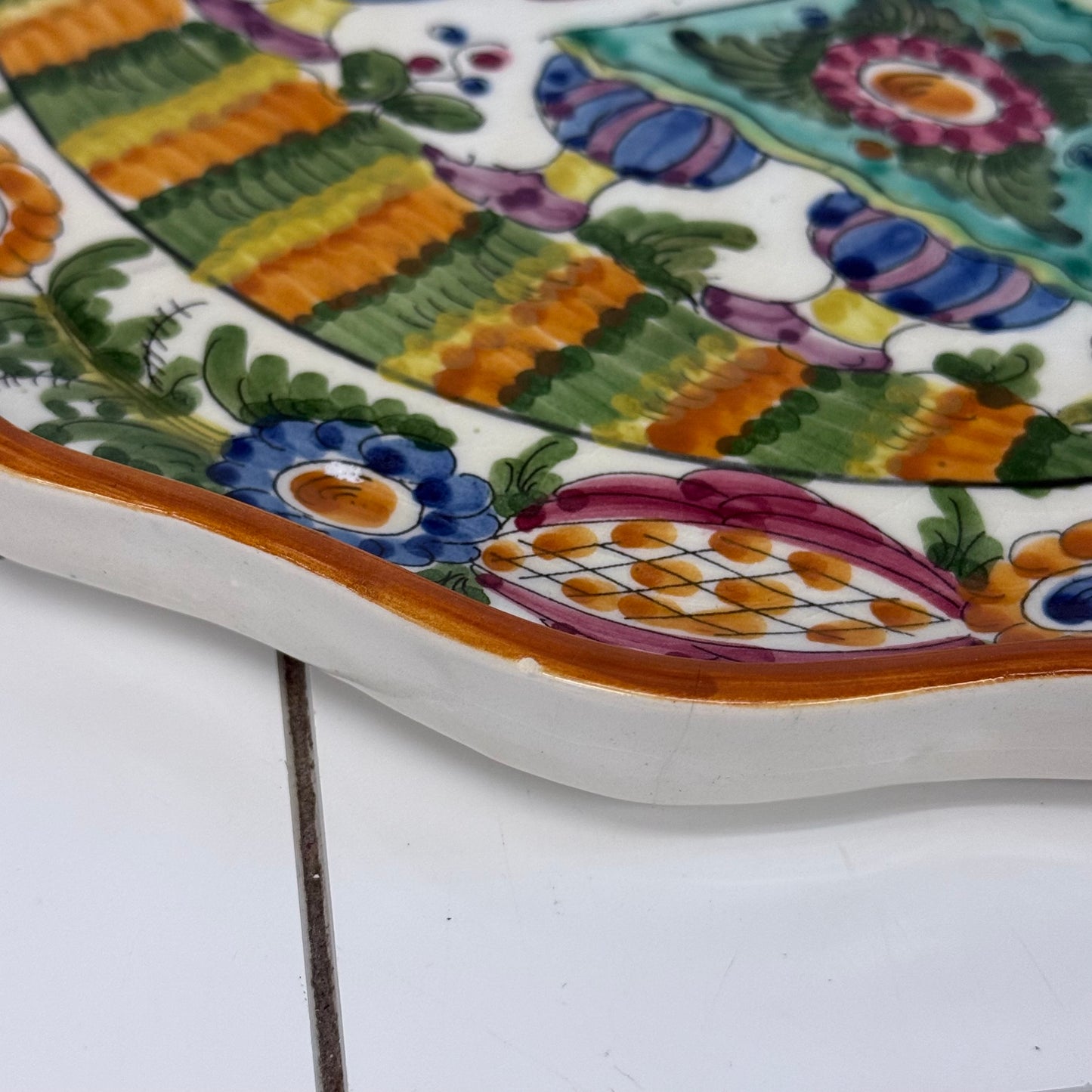 Skyros Greek Pottery Signed Hand Painted Tray Selection