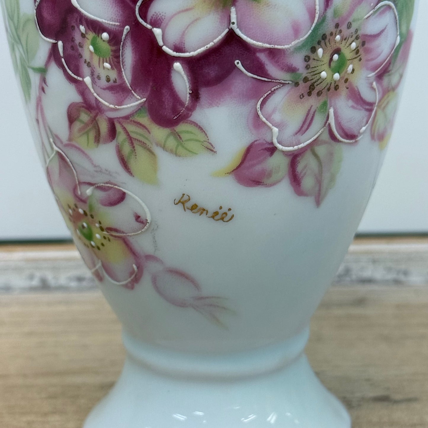 Arnart Creations Floral Gilded Porcelain Pitcher 1950s