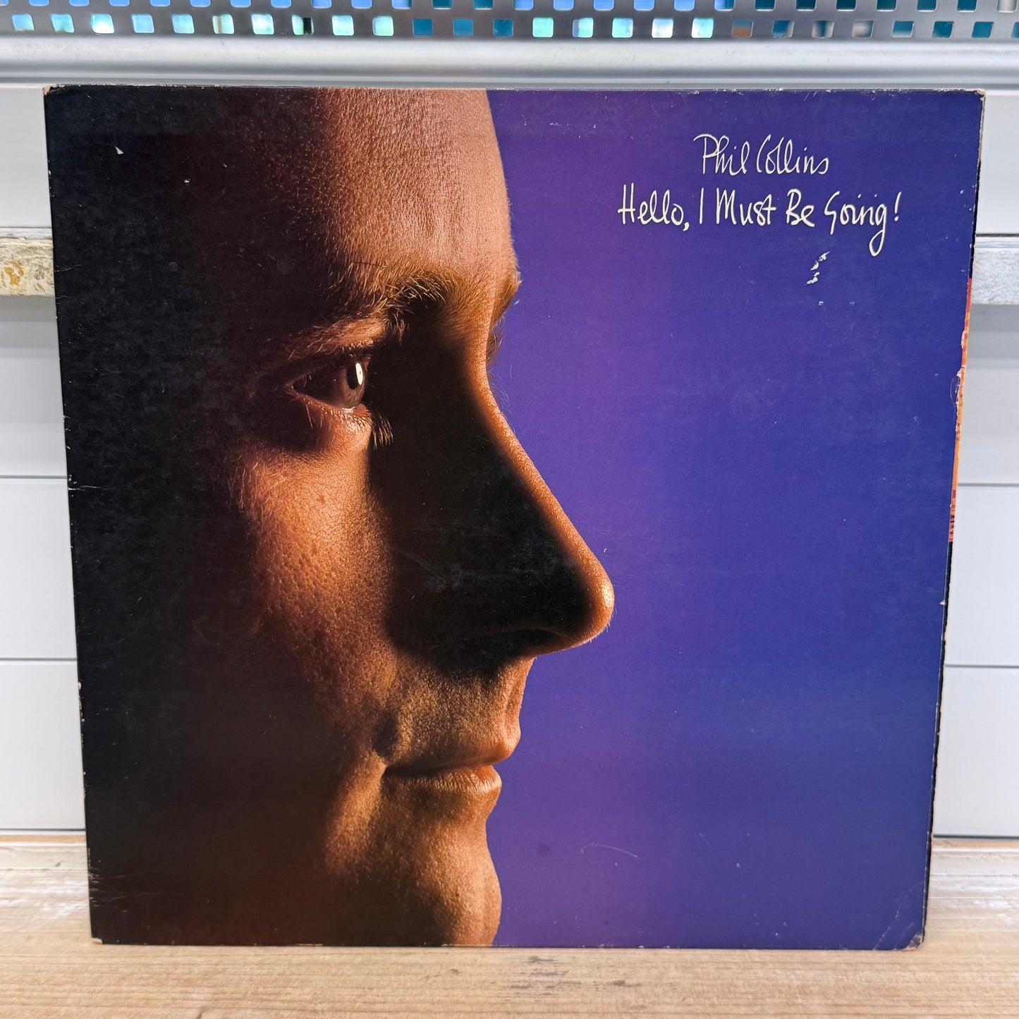 Phil Collins Hello I Must Be Going Vinyl Record 1982 LP