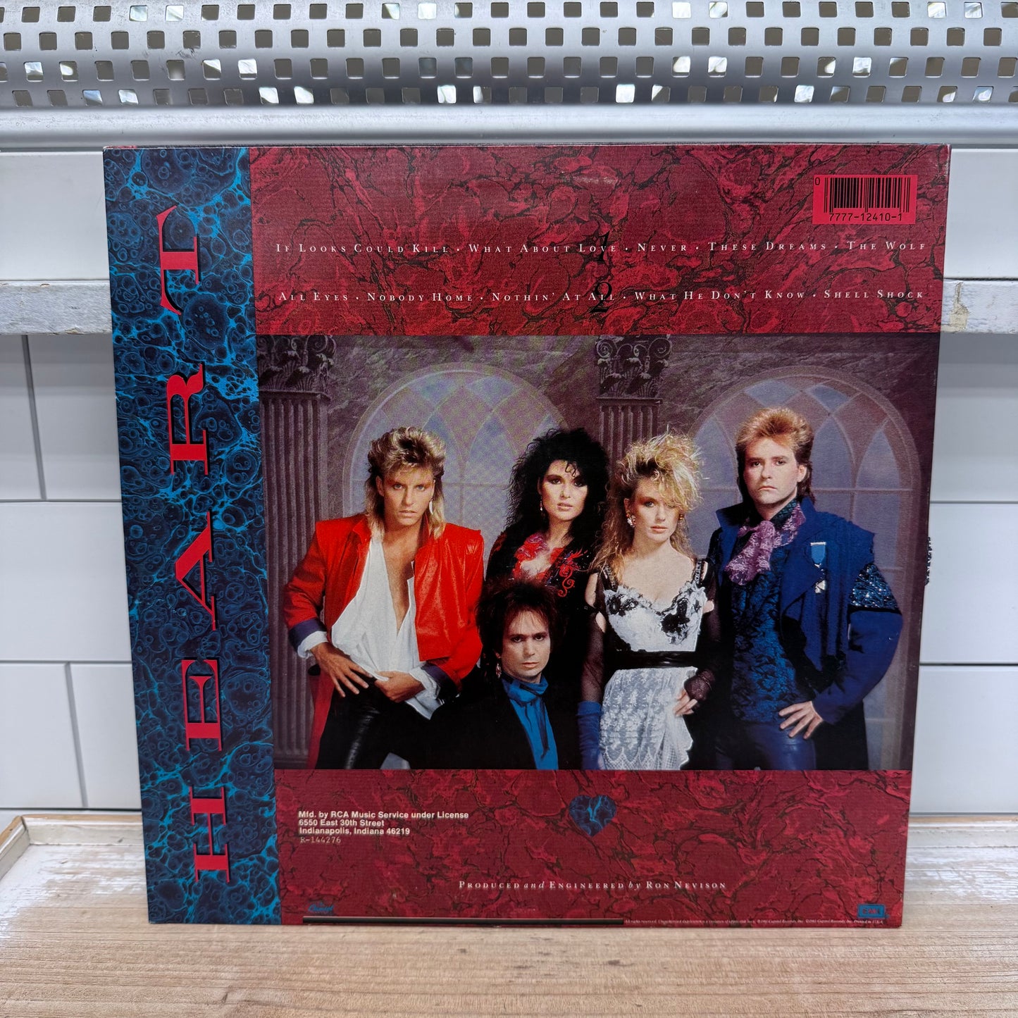 Heart Self Titled 1985 Vinyl LP