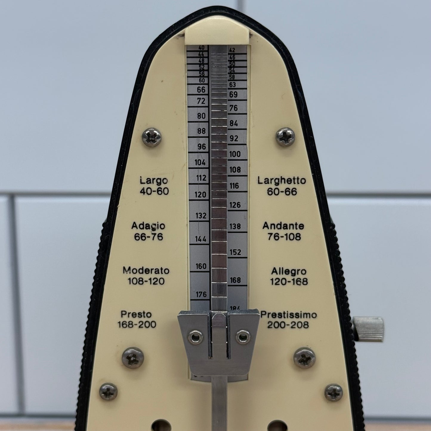 Wittner Taktell Piccolo Wind-Up Metronome Germany Tested Works