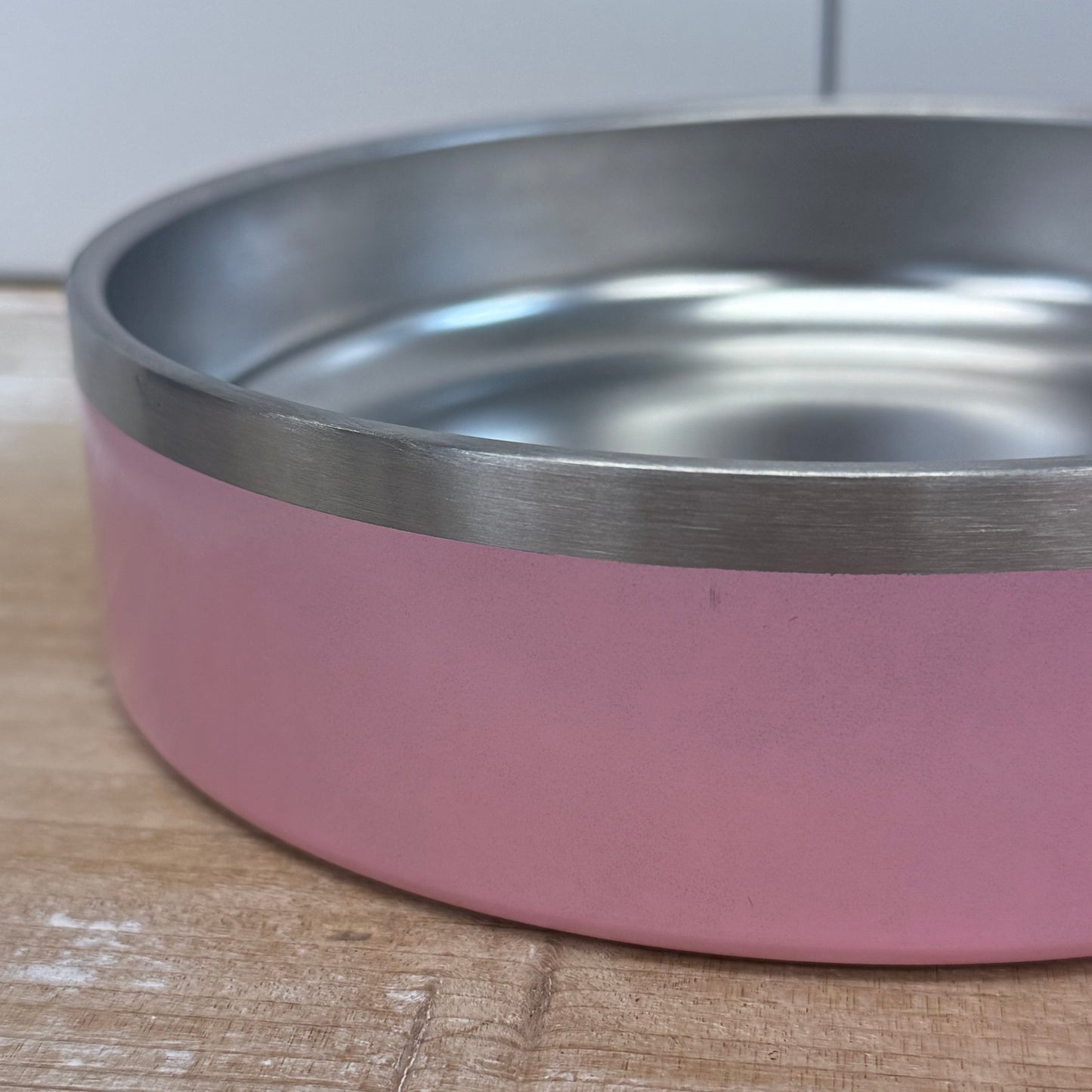 The Coldest Stainless Steel Pet Bowls Set of 2 Galaxy Pink 7”