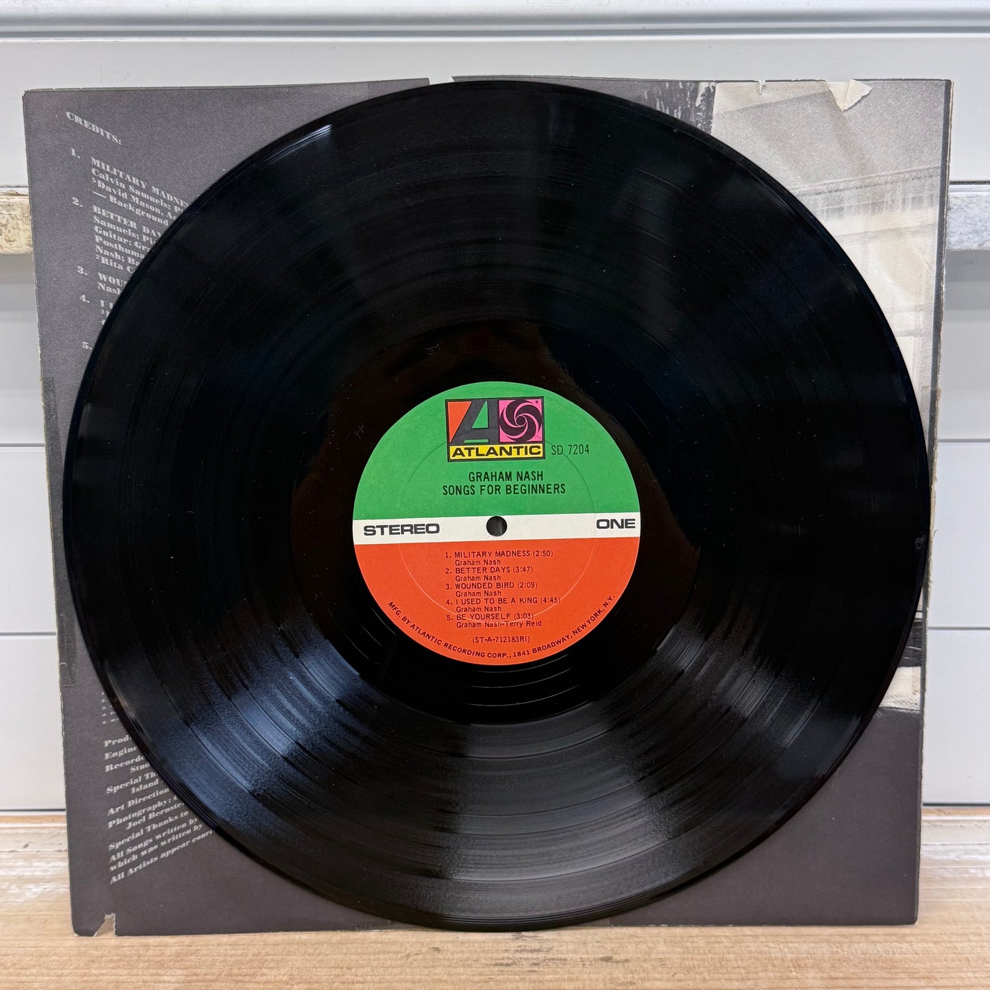 Graham Nash Songs For Beginners Vinyl  1971