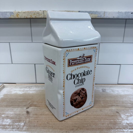 Pepperidge Farm Ceramic Cookie Jar