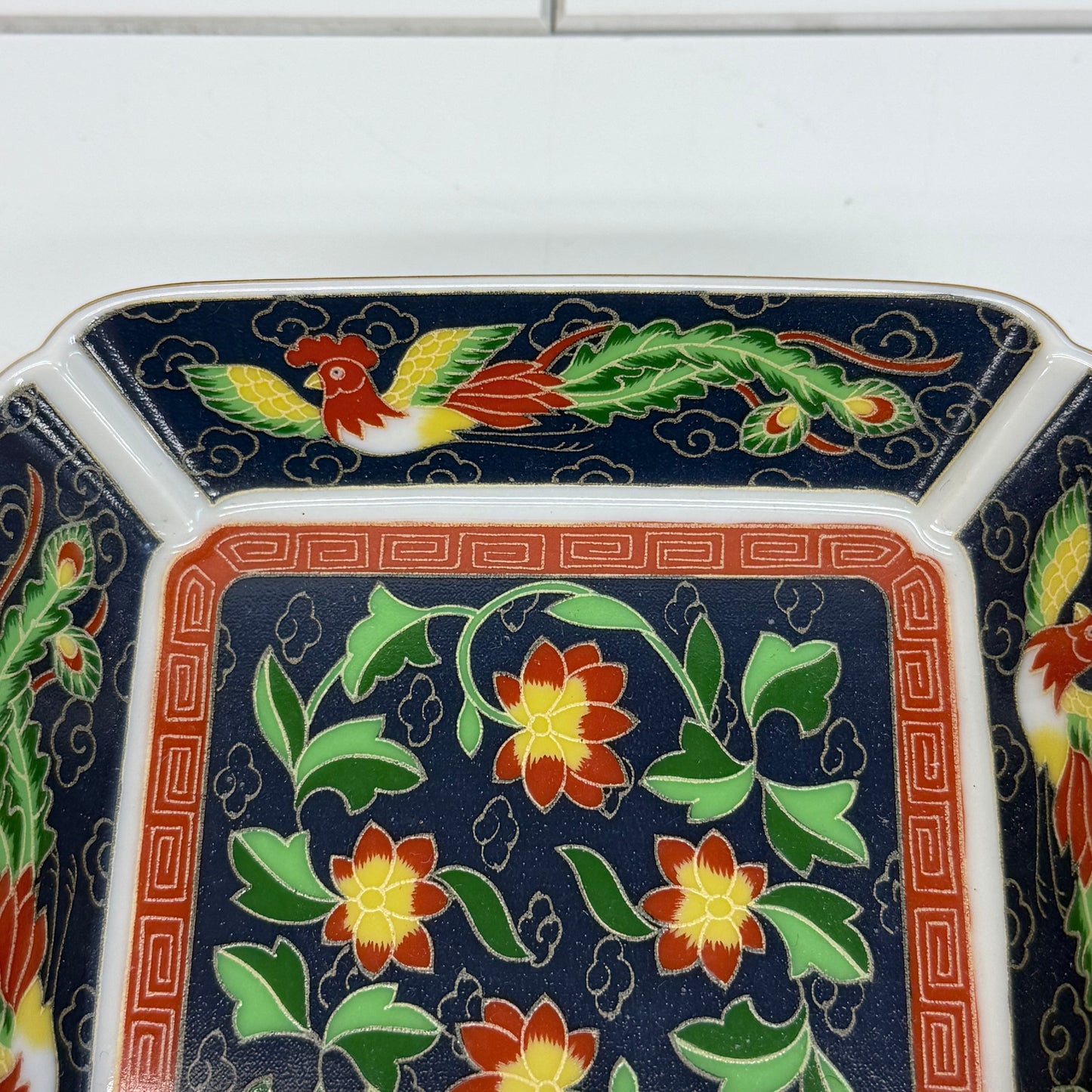 Takahashi Kashmir Dish & Vase, Ceramic