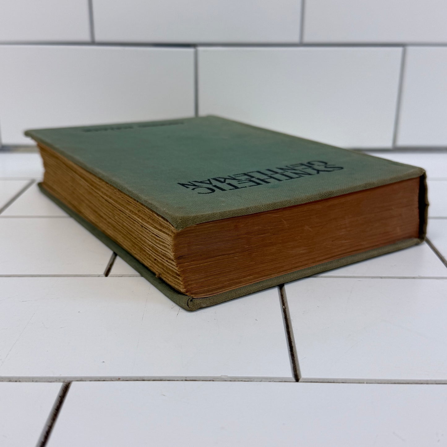 Synthetic Gentleman by Channing Pollock 1934 Vintage Book