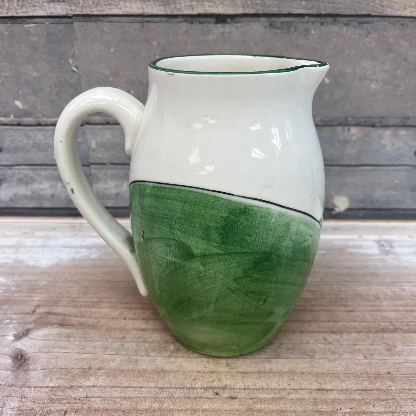 G.S. Zell Hand Painted Ceramic Pitcher
