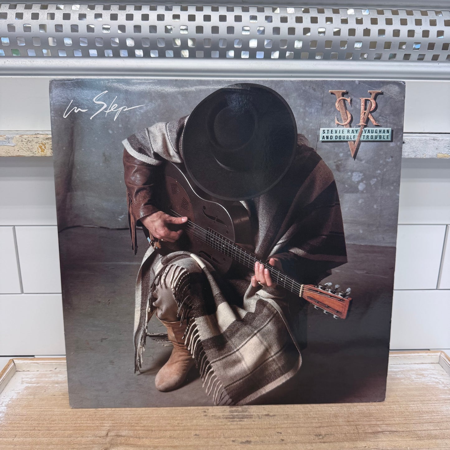 Stevie Ray Vaughan & Double Trouble In Step Vinyl 1989 E 45024