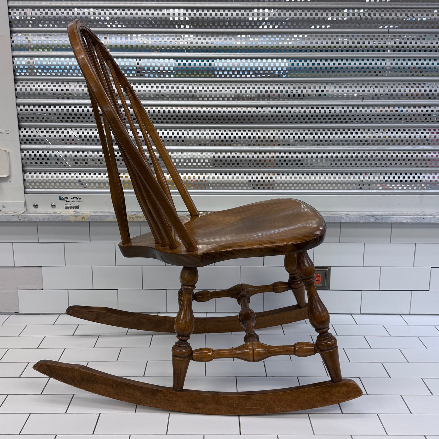S. Bent & Bros Windsor Rocking Chair Vintage 1960s