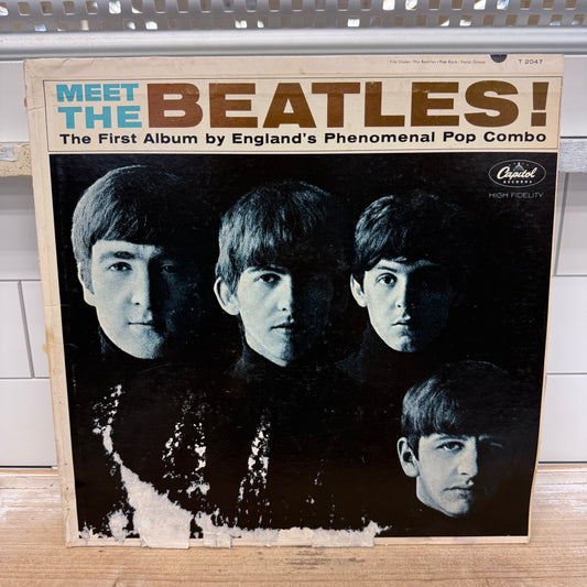 Meet the Beatles! Vinyl Record LP 1964 #T-2047