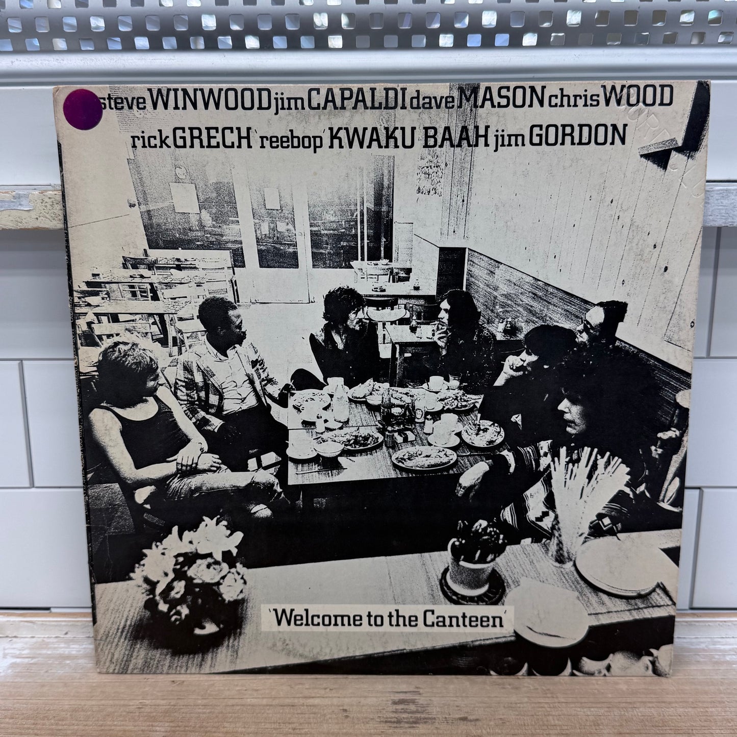 Traffic Welcome to the Canteen Vinyl Record 1971 #UAS5550