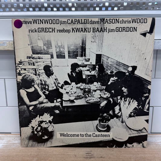 Traffic Welcome to the Canteen Vinyl Record 1971 #UAS5550