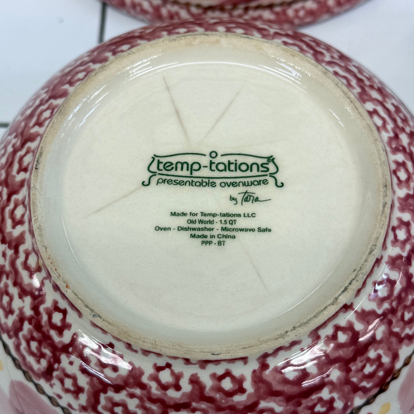 Temp-tations Old World Bakeware Set with Caddies