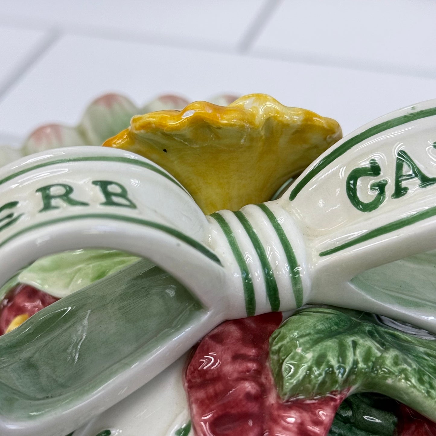 Fitz & Floyd Herb Garden Container, Ceramic