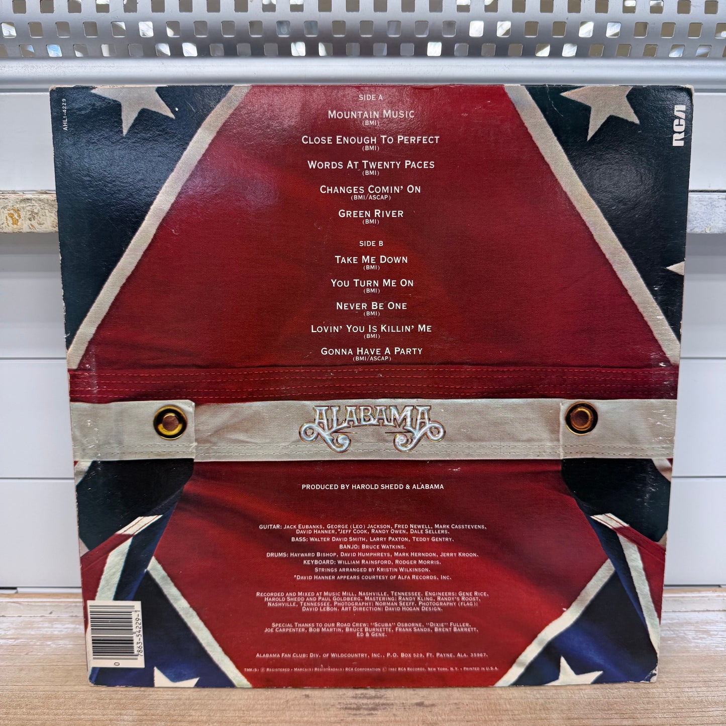 Alabama Mountain Music Vinyl Record LP 1982 #AHL1-4229