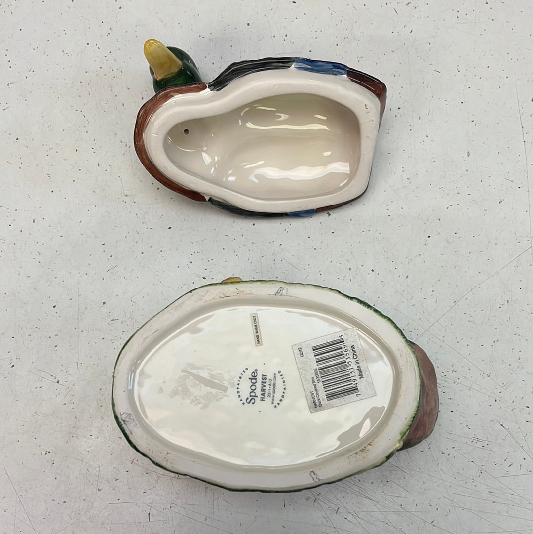 Spode Harvest Collection Ceramic Duck Dish, 2011