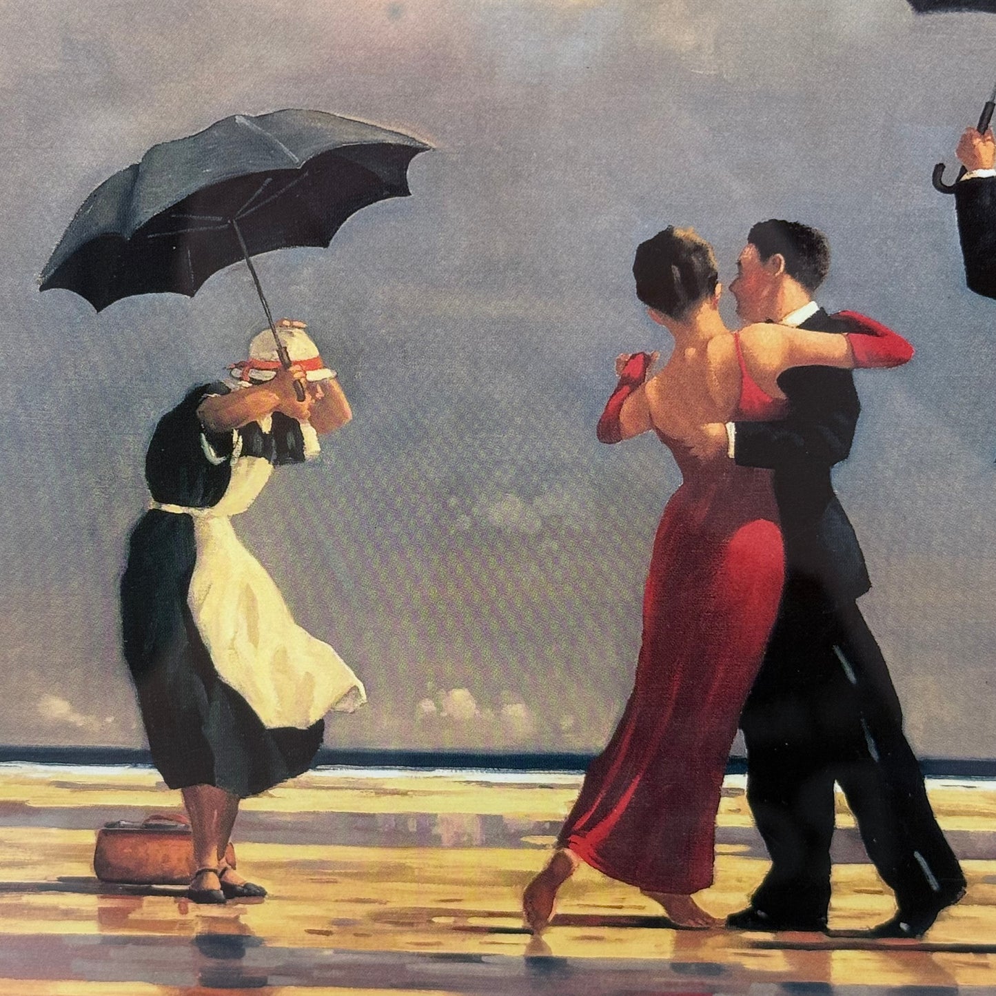 Jack Vettriano The Singing Butler Framed Art Print