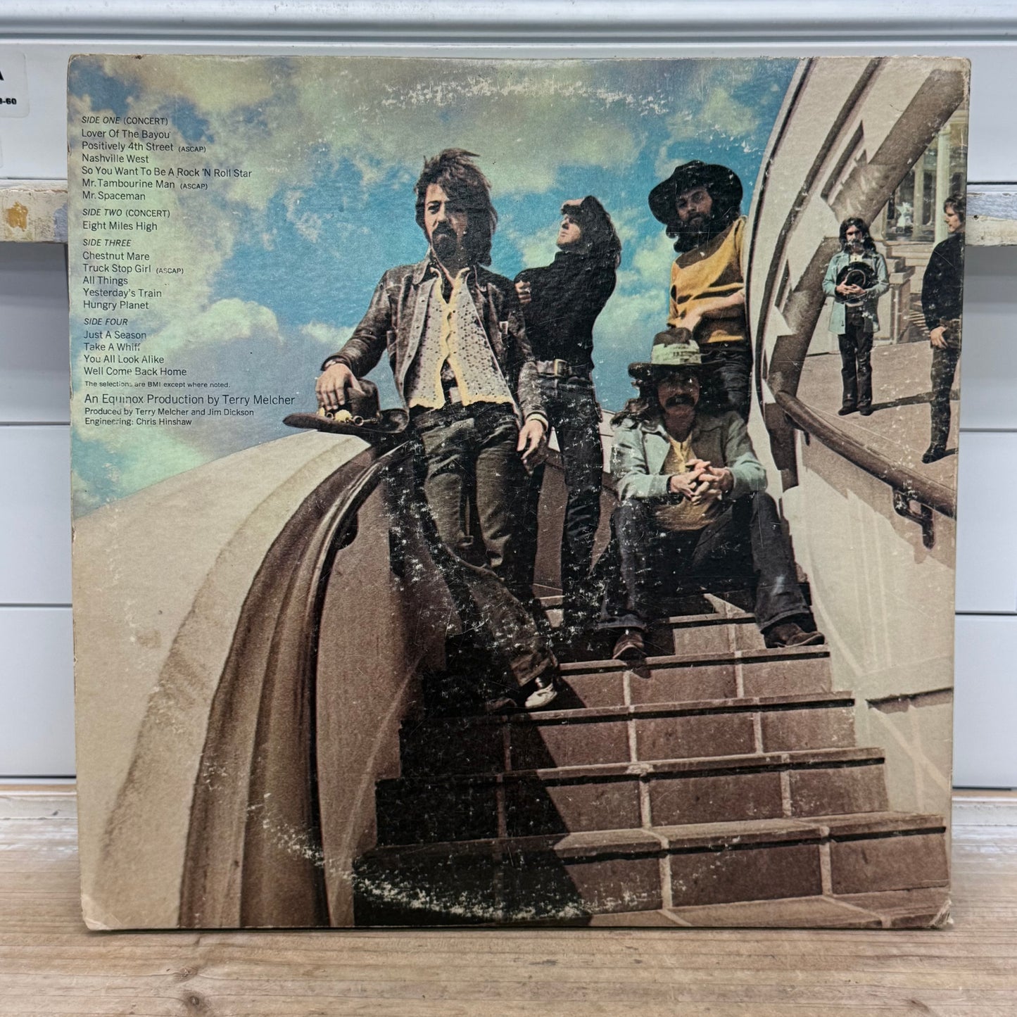 The Byrds Untitled Double Vinyl Record LP 1970 #G 30127 C 30181