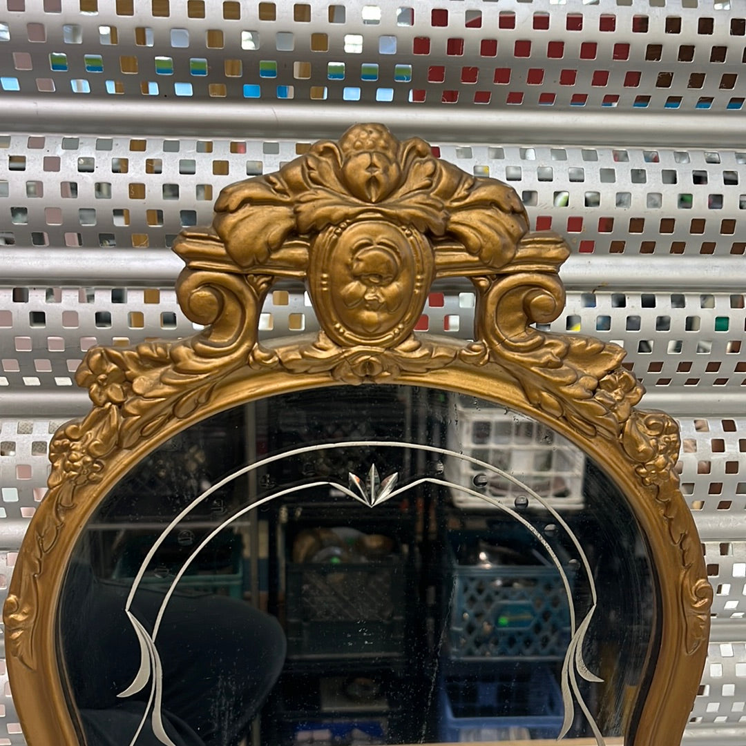 Vintage Rococo Style Wall Mirror