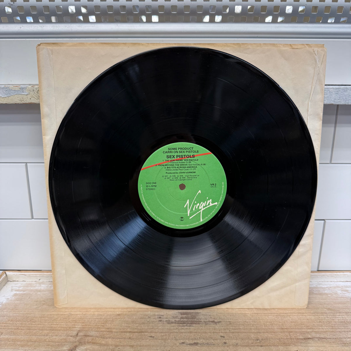 Sex Pistols Some Product Vinyl LP 1979 — VR 2 UK