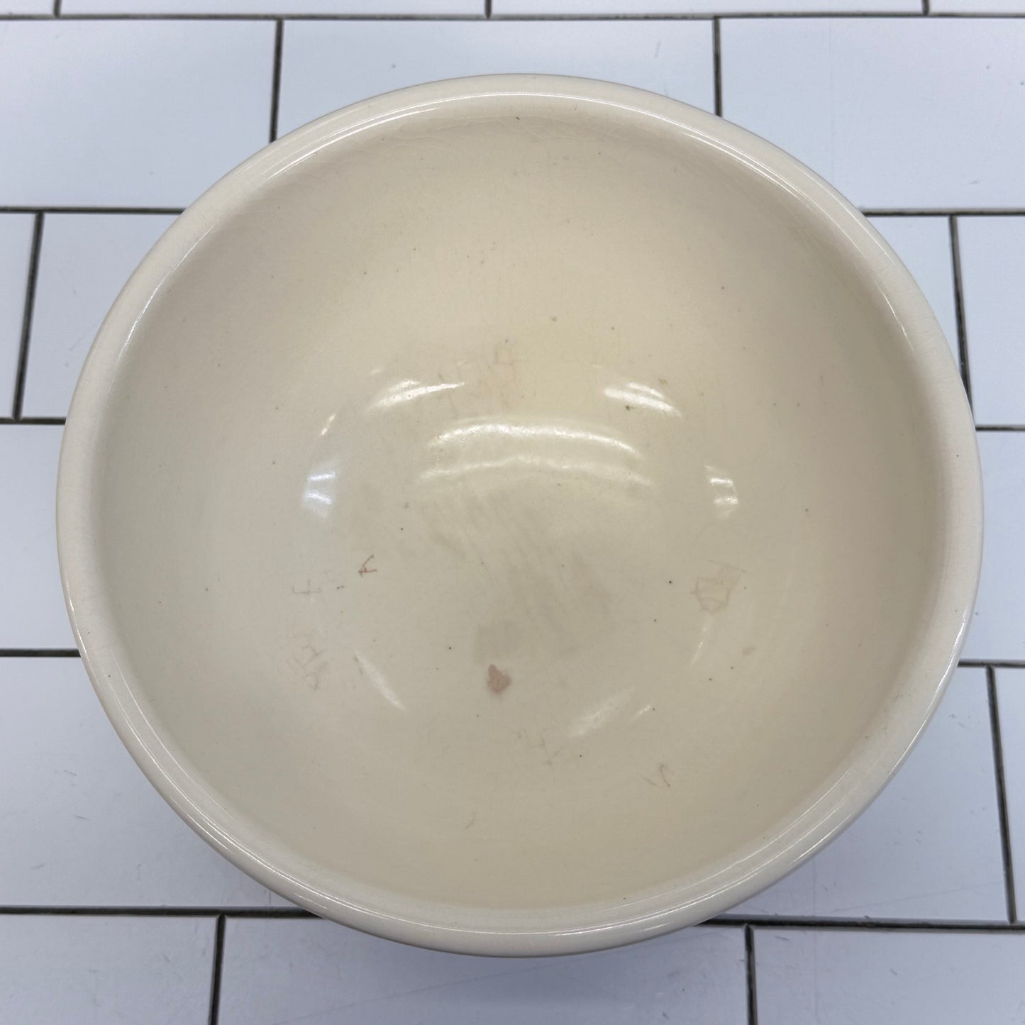 Emerson Creek Pottery Painted Floral Mixing Bowl Ceramic 2012