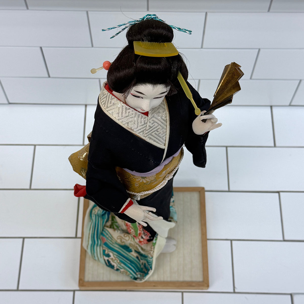 Japanese Doll in Acrylic Display Case