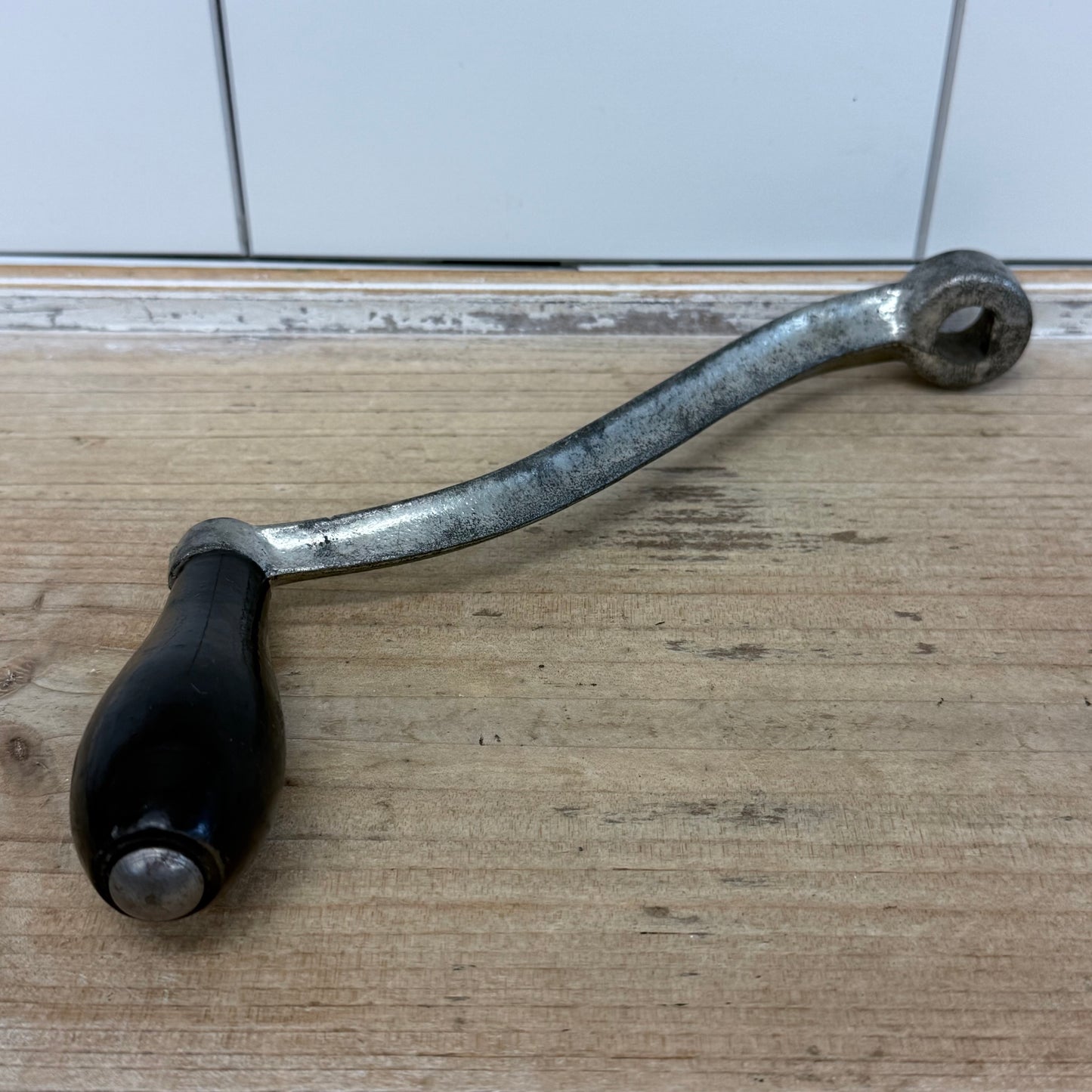 Enterprise No-Clamp Cast Iron Hand Crank Meat Grinder