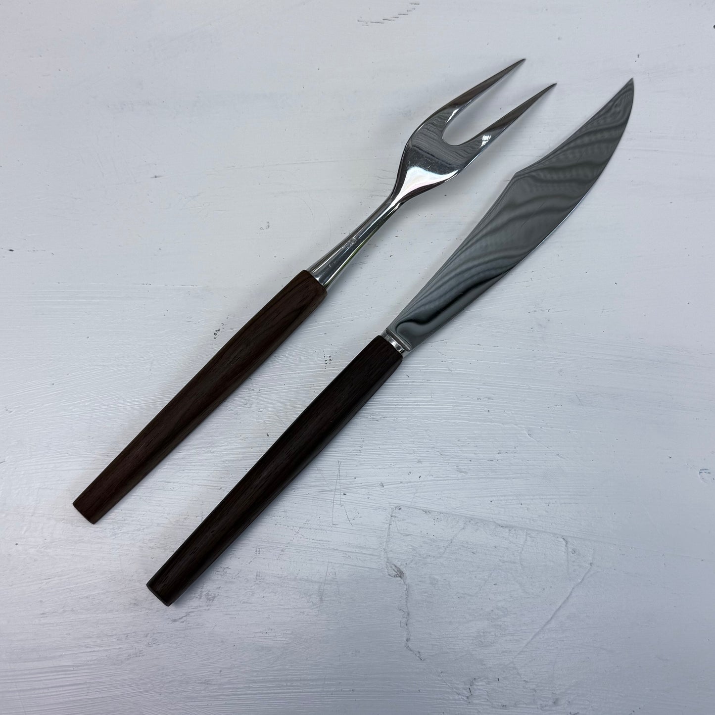 Ed. Wüsthof Germany Stainless Steel Carving Set in Box