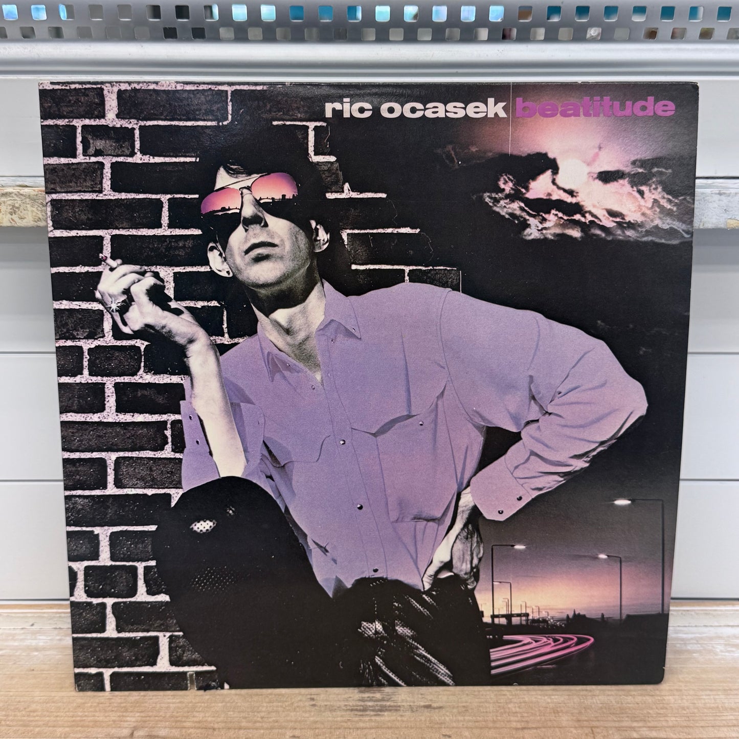 Ric Ocasek Beatitude Vinyl Record LP 1982 #GHS 2022