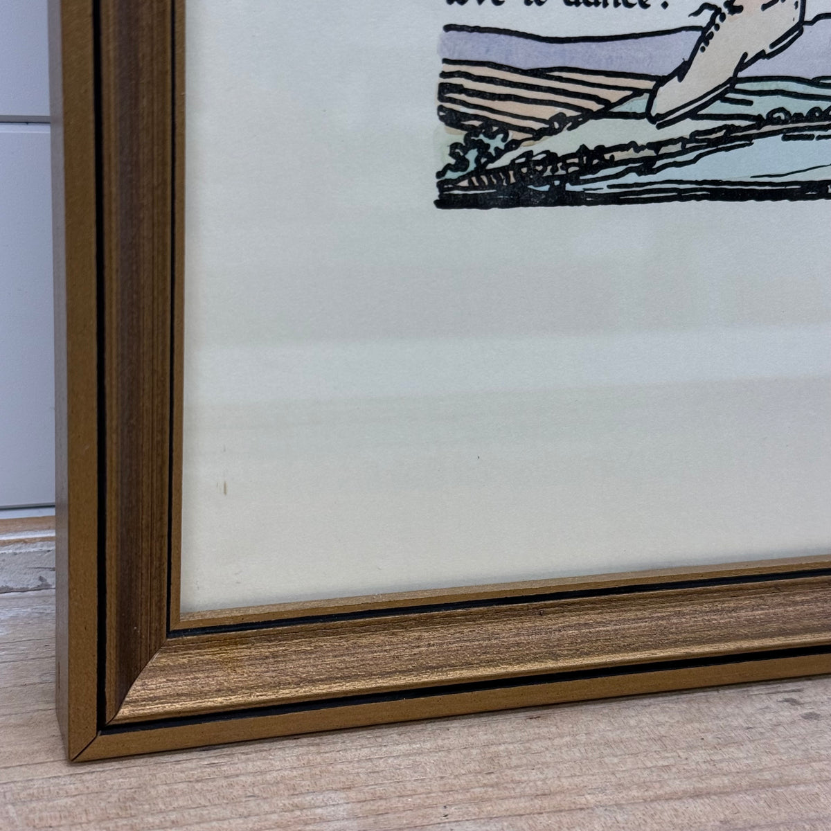 W. B. Yeats The Fiddler of Dooney Framed Irish Poetry Art Print