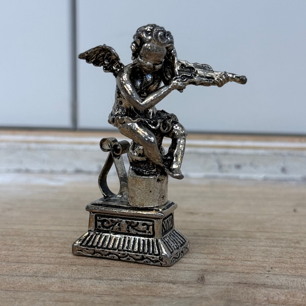 Angel Musician Place Card Holders Set of 4 Boxed Cherubs