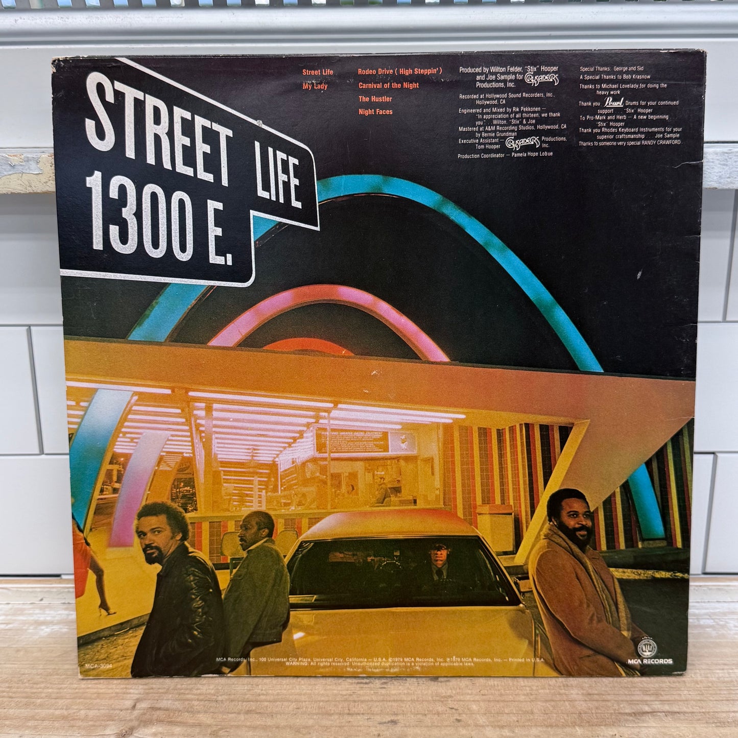 The Crusaders Street Life Vinyl Record LP 1979