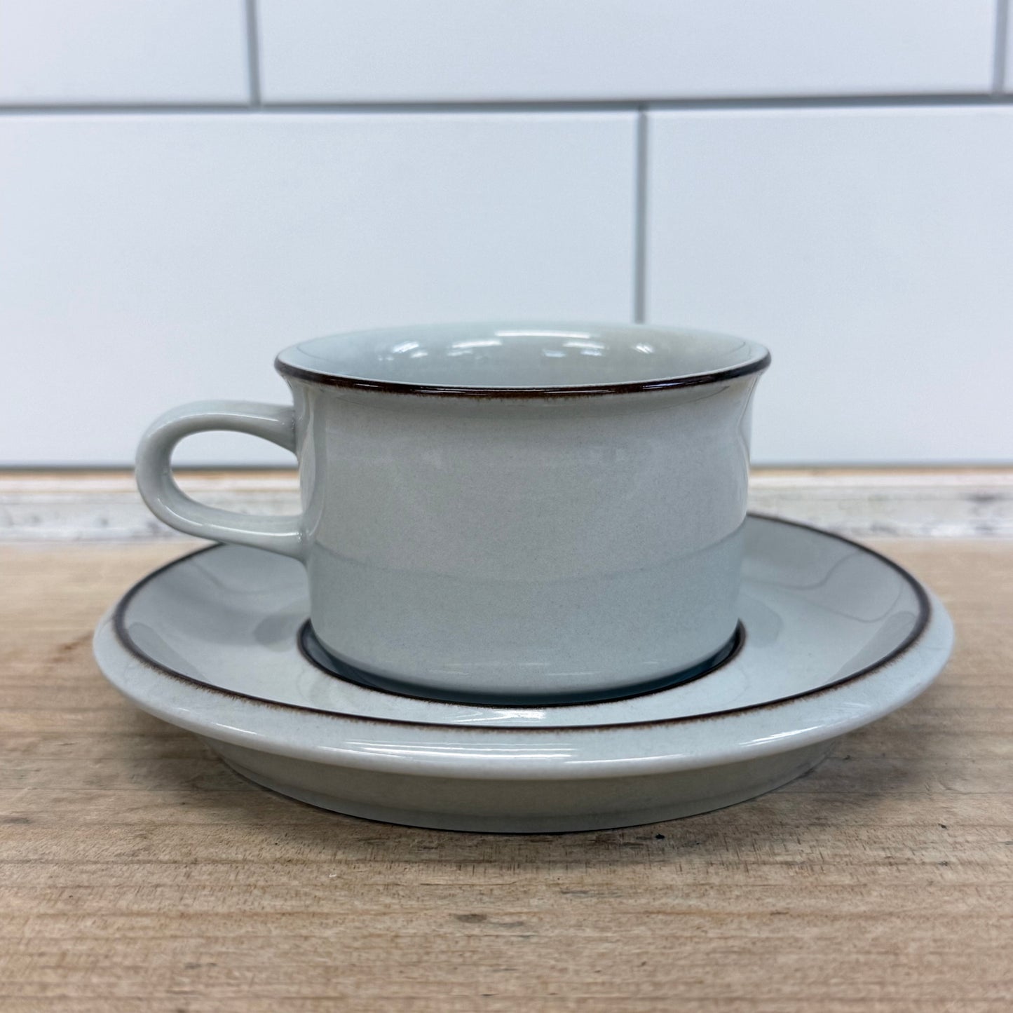 Arabia Finland Scandinavian Modern Cup & Saucer 1970s