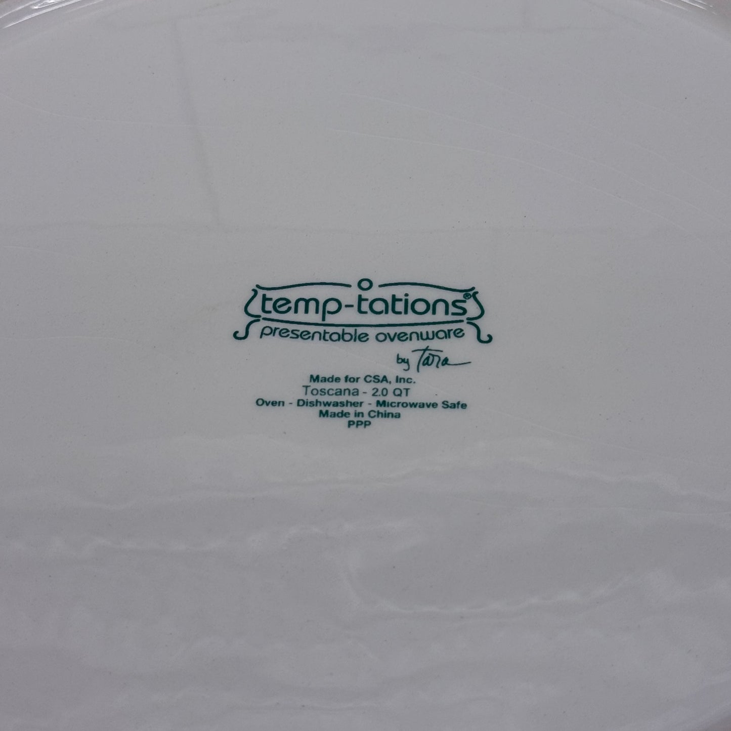 Temp-tations Toscana Chicken Casserole Dish with Metal Basket
