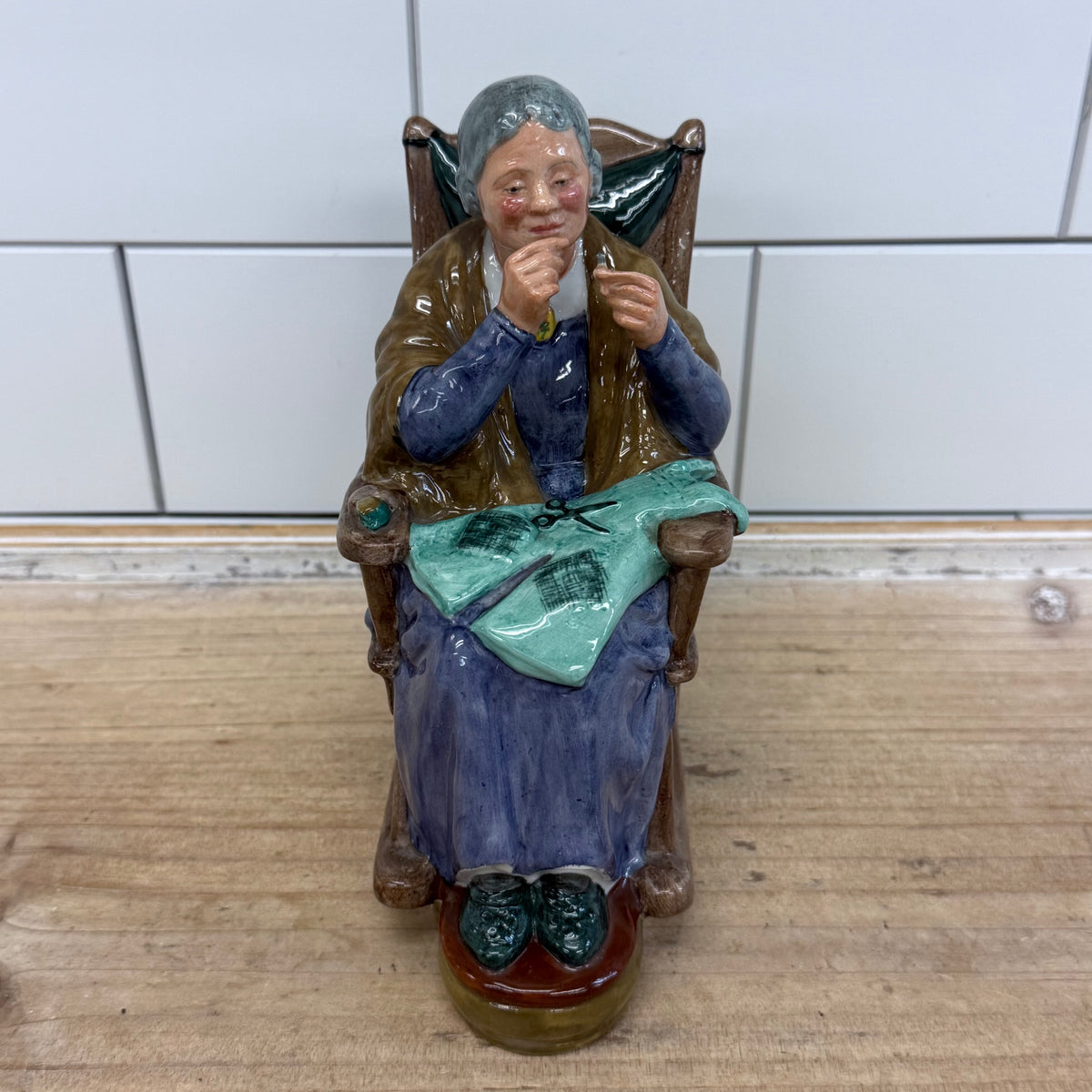 Royal Doulton A Stitch in Time Porcelain Figurine