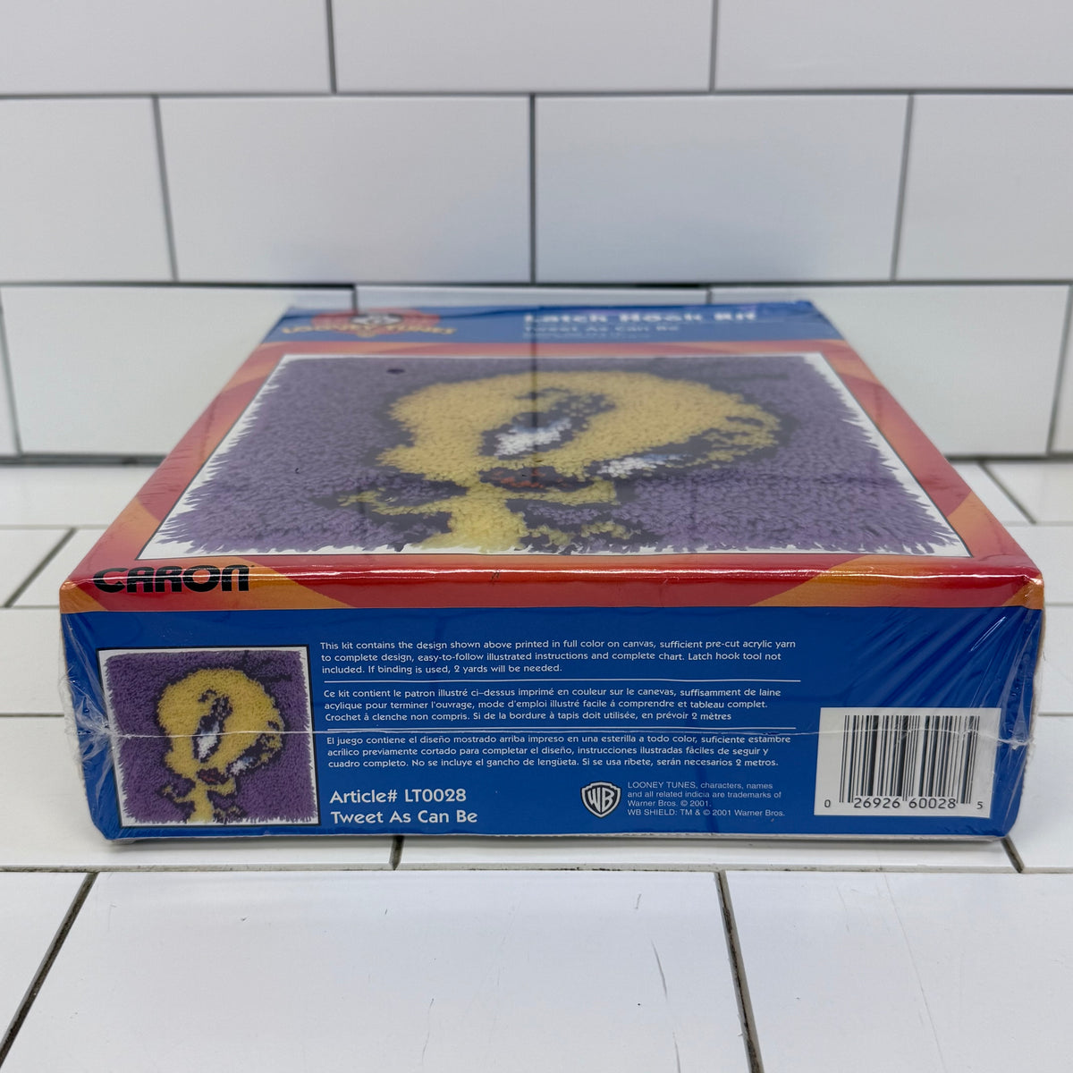 Caron Looney Tunes Tweety Bird Latch Hook Kit Sealed