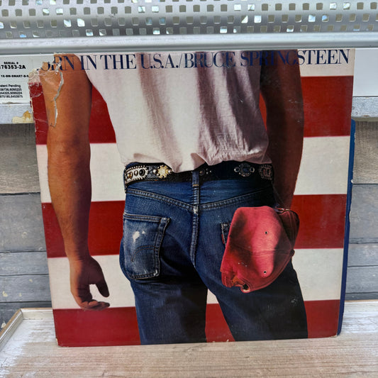 Bruce Springsteen Born in the U.S.A. Vinyl Record, 1984